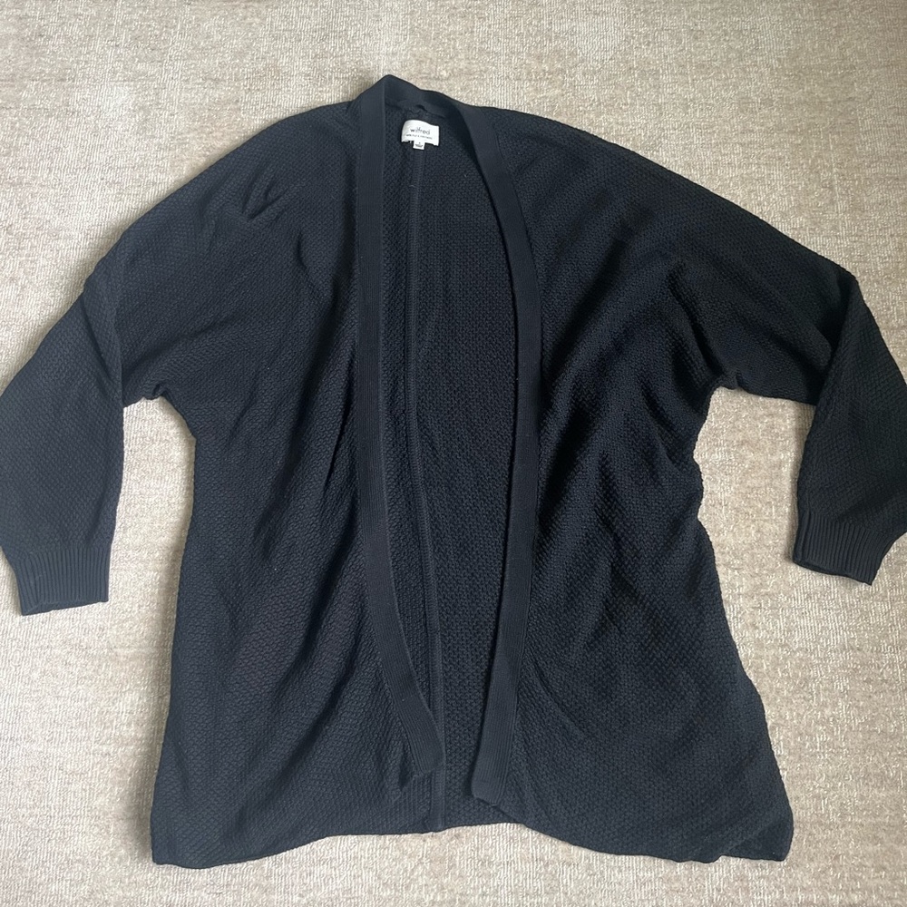 Aritzia x Wilfred open front cardigan